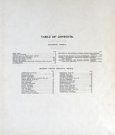 Index, Buena Vista County 1908